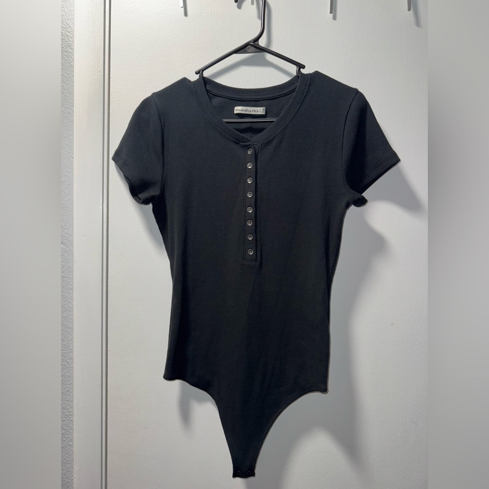 Abercrombie and Fitch black bodysuit